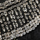 Black Sequin Embellished Sheath Mini Dress
