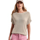 Beige Viscose Sleeveles Sweater