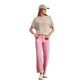 Beige Viscose Sleeveles Sweater