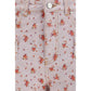Multicolor Cotton Cropped Pants