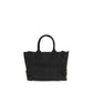 Black Raffia Shoulder Bag