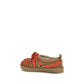 Multicolor Suede Leather Strap-On Sandals