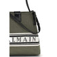 Bicolor Cotton Backet Bag