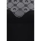 Black Polyamide Casual Dress