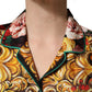 Multicolor Floral Long Sleeves Button Down Shirt Top