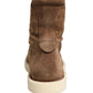 Brown Corduroy High Top Oxford Boots