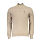 Beige Fabric Men's Sweater