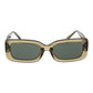 Bicolor Stainless Steel Sunglasses