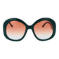 Turquoise Acetate Sunglasses