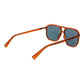 Orange Plastic Sunglasses