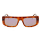 Brown Plastic Sunglasses