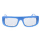 Blue Plastic Sunglasses