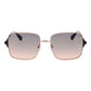 Rose Gold Metal Sunglasses