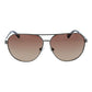Gray Metal Sunglasses