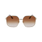 Gold Metal Sunglasses