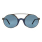 Gray Metal Sunglasses