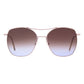 Rose Gold Metal Sunglasses