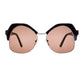 Black Metal Sunglasses