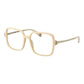 Beige Cellulose Acetate Glasses (Frames)
