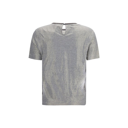Multicolor Linen T-Shirt