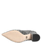 Silver Sequined Short Boots Stretch Shoes