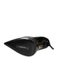 Black Calf Leather Stiletto Heels Pumps Shoes