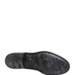 Black Calfskin Leather Derby Men Dress Shoes