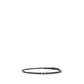 Black Calf Leather Bos Taurus Belt