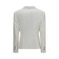 White Cotton Blazer