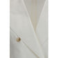 White Cotton Blazer