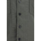 Gray Cotton Shortsleeve Shirt