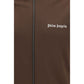 Brown Polyester Shell Jacket