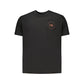 Black Cotton Men's T-Shirt