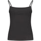 Black Cotton Women's Tank