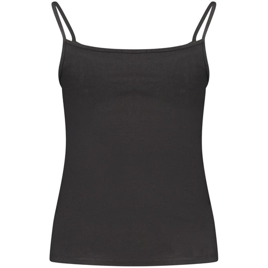 Black Cotton Women's Tank
