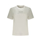 White Cotton Women T-Shirt