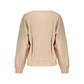 Pink Cotton Women's Sweatshirt