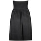 Black Polyester Women's Dress
