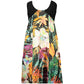 Black Viscose Women's Dress