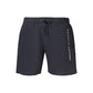 Blue Polyester Men's Short