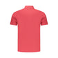 Red Cotton Men's Polo Shirt