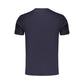 Blue Cotton Men's T-Shirt