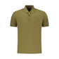 Green Cotton Men's Polo Shirt