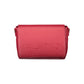 Rosso Poliuretano Donna Bag With Adjustable And Removable Strap
