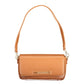 Brown Polyurethane Women's Bag
