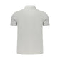 Gray Cotton Men's Polo Shirt