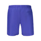 Blue Polyester Men's Swimwear