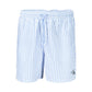 Blue Polyester Men's Swimwear