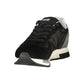 Black Polyurethane Men's Sneaker