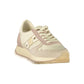 Beige Leather Women's Sneaker